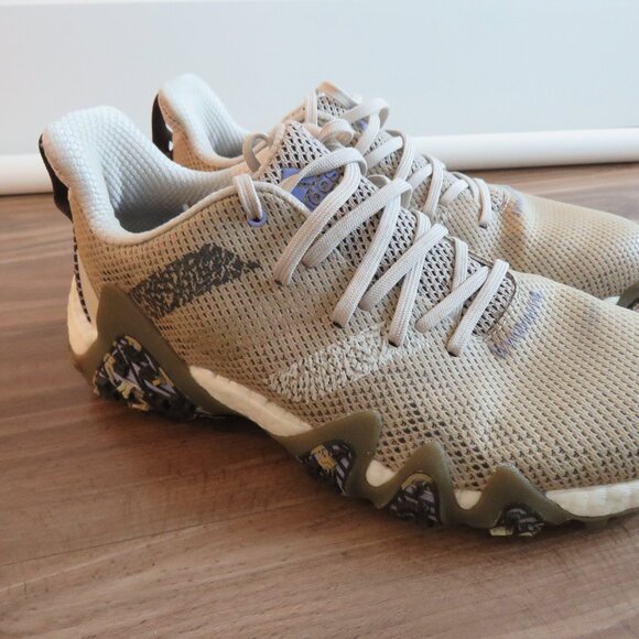 ADIDAS Codechaos 22 Recycled Polyester Spikeless Golf Shoes Bliss Brown Purple - Picture 4 of 16
